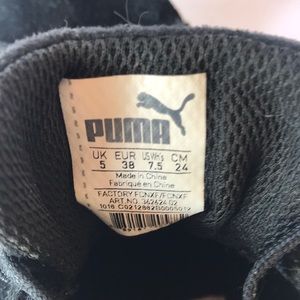 Suede and leather sneakers